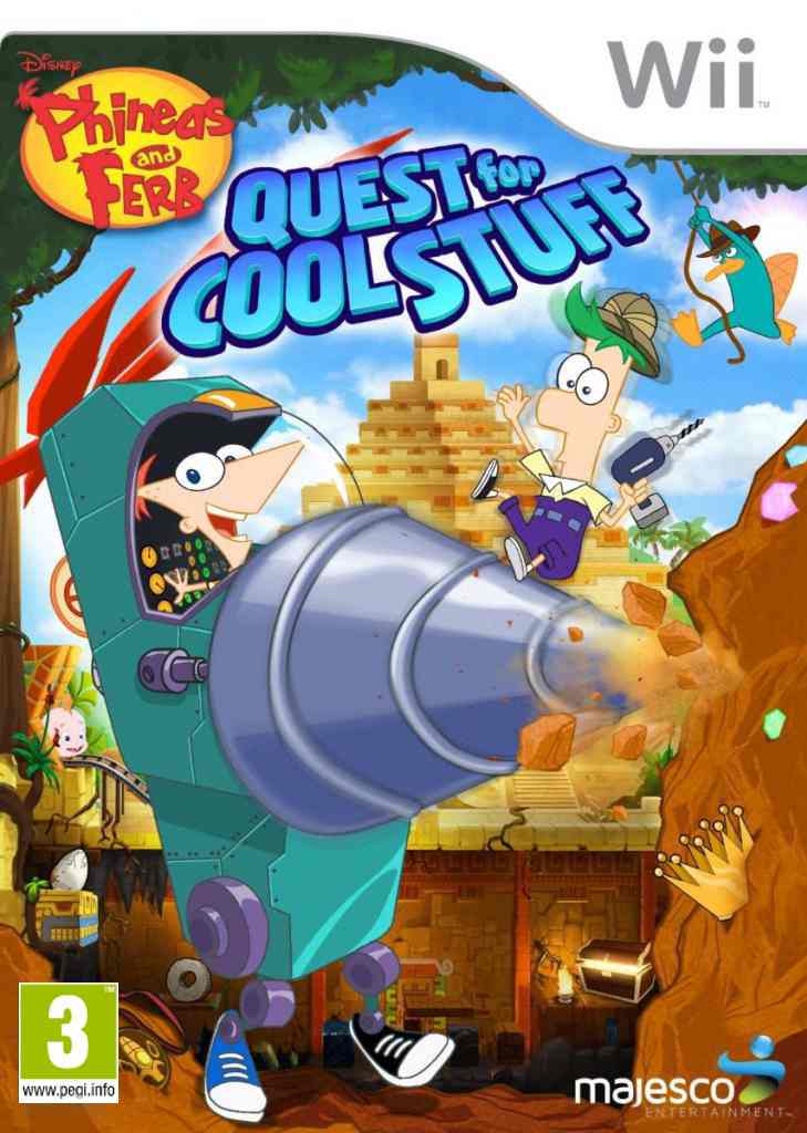 Phineas Ferb Quest For Cool Stuff Wii